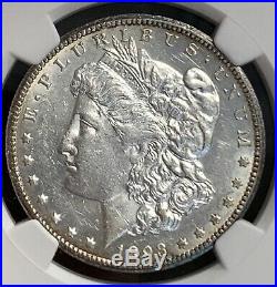 1893 CC Morgan Silver Dollar Ngc Au55 Beautiful Rare Carson City Coin