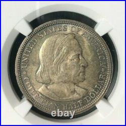 1893 Expo Commemorative Silver Halfngc Ms 65 Wow Beautiful Coin Ref#67-010