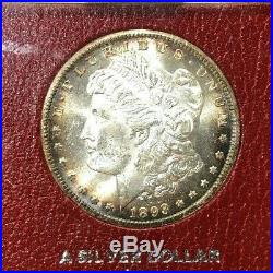1893-cc Morgan Silver Dollar Ngc Ms 62 From Redfield Hoard Beautiful Coin