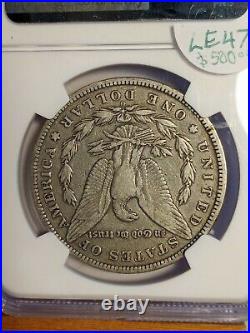 1895 O Morgan Dollar. Ngc Certified F 15. Good Details! Beautiful Coin! Le478