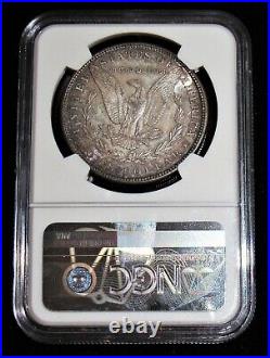 1896-S Morgan Dollar NGC AU58 Superb BU Looking Coin! Beautiful Original Toning