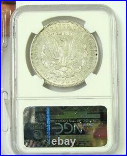1896 S Morgan Silver Dollar, AU 50 NGC, Beautiful Coin