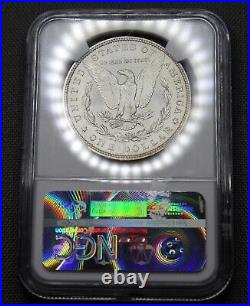 1898 P Morgan Silver Dollar MS63 NGC Graded Coin Die Cracks Beautiful Coin