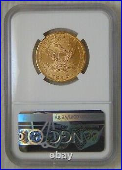 1899 Liberty Head $10 Dollar Gold Eagle, NGC MS 62, Beautiful Coin