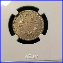 1899 Liberty V Nickel 5c Ngc Pf 63 Beautiful Proof Low Mintage Coin
