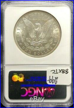 1899 Morgan Silver Dollarngc Ms 63 Beautiful Coin Ref# 003