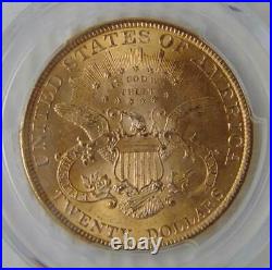 1900 Liberty Head $20 Dollar Gold Double Eagle, NGC MS 64, Beautiful Coin