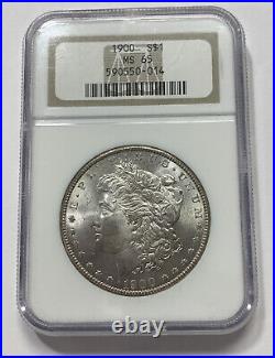 1900-P MORGAN SILVER DOLLAR NGC MS-65 Beautiful Coin. #2063