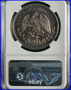 1904 Cn Mh Mexico Silver Peso Ngc Ms61 #5954958-012 Beautiful Mint State Coin
