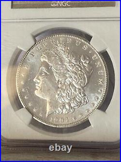 1904 O Morgan Silver Dollar Ngc Ms-65 PL. Beautiful Coin