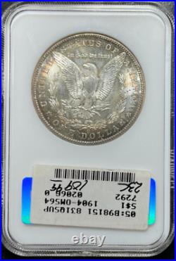 1904-o Morgan Silver Dollar Ngc Ms 64 Beautiful Coin Ref#85-070