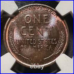 1909 VDB Lincoln Wheat Penny NGC MS 66 BN Beautifully Toned & Frosted PQ Coin