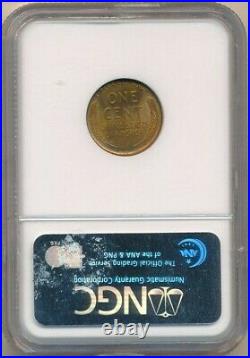 1909 Vdb Lincoln Wheat Cent-beautiful Coin! Ngc Graded Ms65 Rd-ships Free
