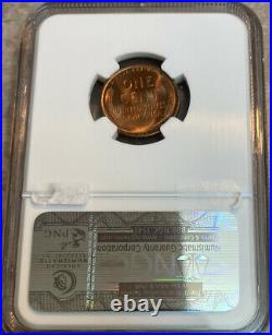 1909-vdb Lincoln 1c Ngc Ms 65 Rb Great Beautiful Colored Coin