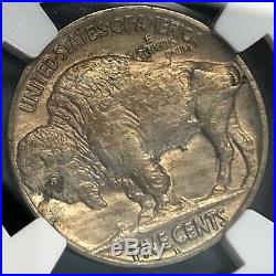 1913 D Buffalo Nickel Type 2 Ngc Au58 Beautiful Higher Grade Coin