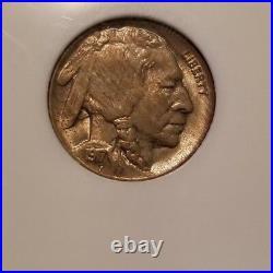 1917 Buffalo Nickel 5c Ngc Ms 64 Early Gen Holder Beautiful Coin