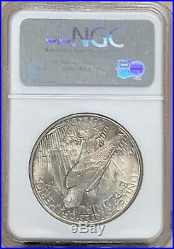 1921 P Peace Silver Dollar Ngc Ms62 Key Date Philadelphia Mint Beautiful Coin