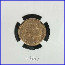 1921-s Lincoln Wheat Cent Ngc Ms 62bn Beautiful Coin Ref#010