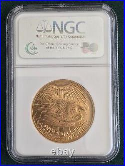 1924 $20 Gold St. Gaudens NGC Beautiful Coin! FREE SHIPPING