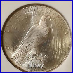 1924-P Peace Silver Dollar NGC MS64 Beautiful Coin