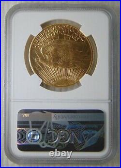 1924 ST. GAUDENS GOLD DOUBLE EAGLE GOLD $20 COIN, NGC MS 65, Beautiful