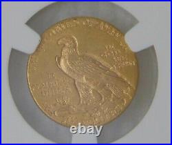 1925 D GOLD $2.5 INDIAN HEAD QUARTER EAGLE, NGC MS61 Beautiful Coin