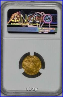 1925 D Indian Quarter Eagle NGC MS 63 Beautiful GOLD Coin + Showcase Box