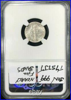 1926-s Mercury Silver Dime Ngc Au 58 Beautiful Coin Nearly Full Bands