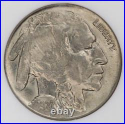 1927 Buffalo Nickel NGC MS64 Old Holder Beautiful flashy coin