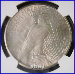 1927 Peace Dollar NGC MS 62 Beautiful Original Coin