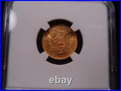 1930 MS65 Venezuela Gold 10 Bolivares NGC Certified Gem Beautiful Coin
