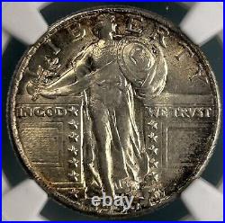 1930 Standing Liberty Quarter NGC AU58 Beautiful US Coin, Slight Toning #1T32