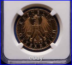 1931 Austria 100 Shilling NGC MS 65 Proof Like Beautiful Coin
