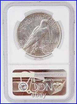 1934-D Peace Silver Dollar $1 Coin NGC AU Details Beautiful Luster Toning