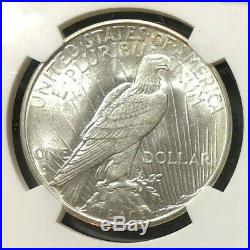 1934-s Peace Silver Dollar Ngc Au 58beautiful Coin Unbelievable Brutal Grade