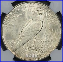 1935-P Peace Dollar NGC MS-64 Beautiful Original Coin, Looks Nicer