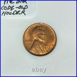 1939-s Lincoln Wheat Cent Ngc Ms 67 Rd Beautiful Coin Rare Pre Barcode