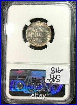 1942-s Jefferson Nickel Ngc Ms 67 5fs Beautiful Coin Ref#07-011