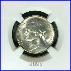 1942-s Jefferson Nickel Ngc Ms 67 5fs Beautiful Coin Ref#83-022