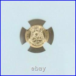 1945 Mexico Gold 2 Pesos G2p Restrike Ngc Ms 67 Beautiful Beastly Coin