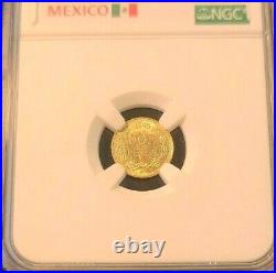 1945 Mexico Gold 2 Pesos Restrike Ngc Ms 67 Dazzling Luster Scarce Beauty