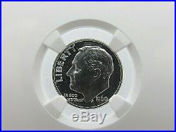 1955 P to 1964 P, 10-Coin Set, Roosevelt Dimes NGC Pf 68, Beautiful Set