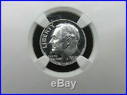 1955 P to 1964 P, 10-Coin Set, Roosevelt Dimes NGC Pf 68 Cameo, Beautiful Set