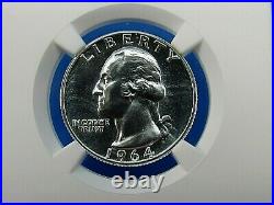 1955 P to 1964 P, 10-Coin Set, Washington Quarters, NGC Pf 69 Beautiful Set