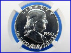 1955 to 1963 P, 9-Coin Set Franklin Half Dollars NGC Pf 68 Beautiful Set #5