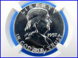 1955 to 1963 P, 9-Coin Set Franklin Half Dollars NGC Pf 68 Beautiful Set #5