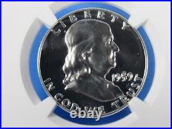 1955 to 1963 P, 9-Coin Set Franklin Half Dollars NGC Pf 68 Beautiful Set TG