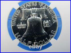 1955 to 1963 P, 9-Coin Set Franklin Half Dollars NGC Pf 68 Beautiful Set #d