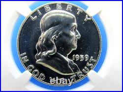 1955 to 1963 P, 9-Coin Set Franklin Half Dollars NGC Pf 68 Beautiful Set #d