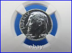 1955 to 1964 P, 10-Coin Set Roosevelt Dimes NGC Pf 68 Beautiful Set